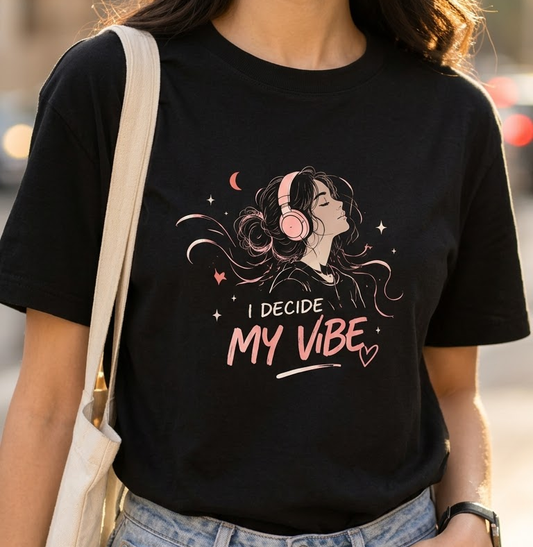 I Decide My Vibe - T-Shirt